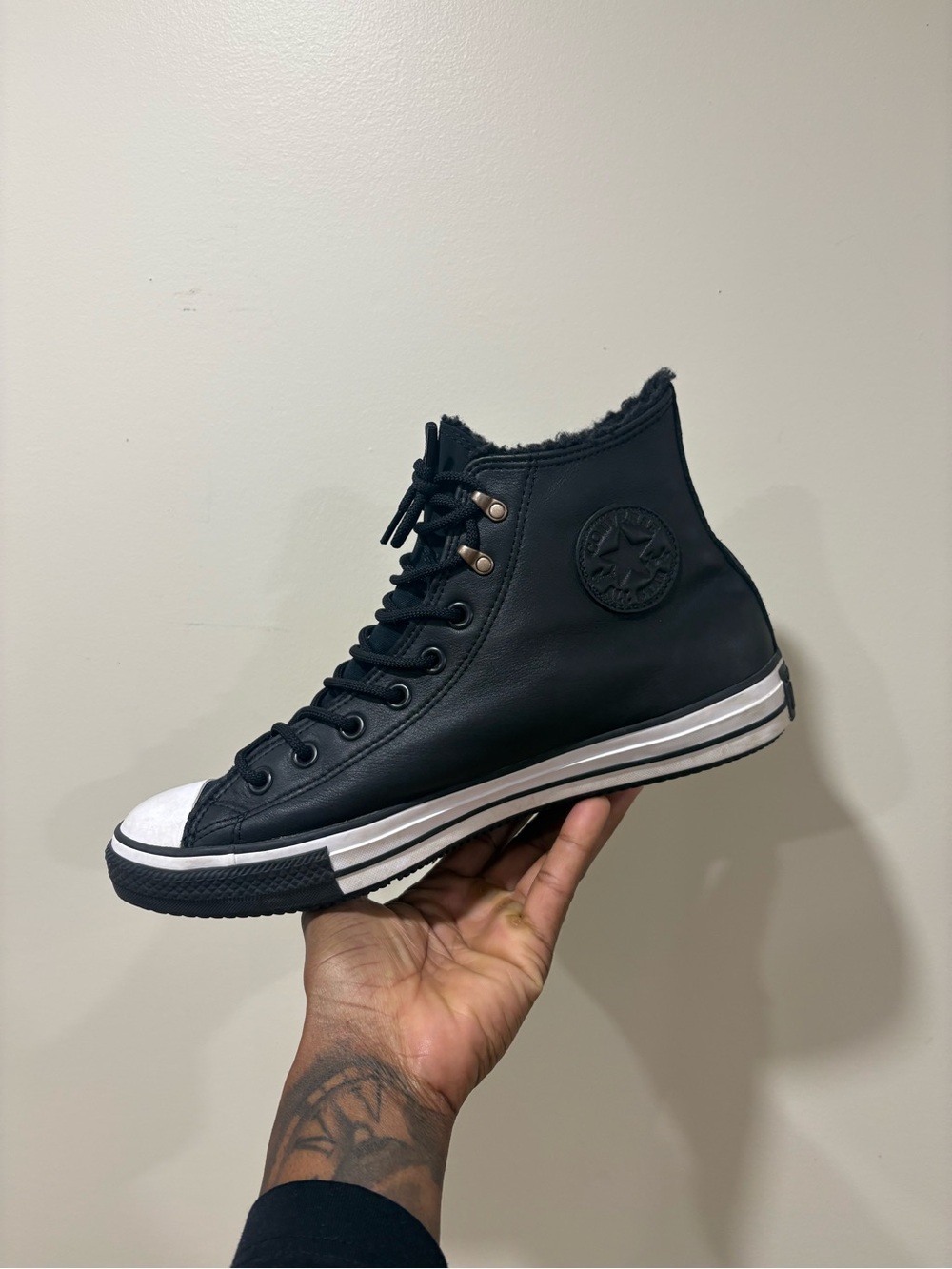 Classic Leather Converse Chuck Taylor All Star High Top